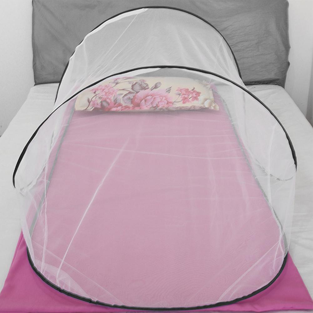 Travel Mosquito Net with Zipper Outdoor Camping Mosquito Net Portable Folding Mosquito Netting for Baby Adults Trip