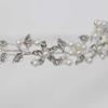 Wedding Fashion Flower Bride Imitation Pearl Rhinestone Crowns Prom Diadem Bridal Tiaras Headpiece