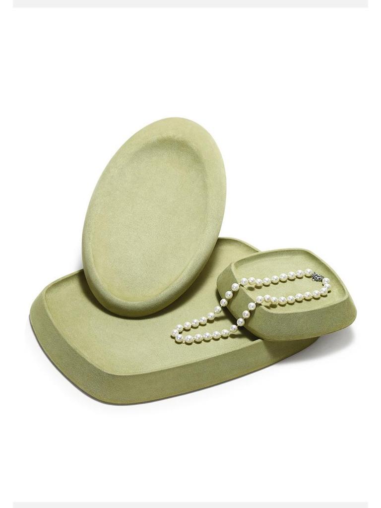 Velvet Jewelry Display and Storage Tray for Necklaces and Rings