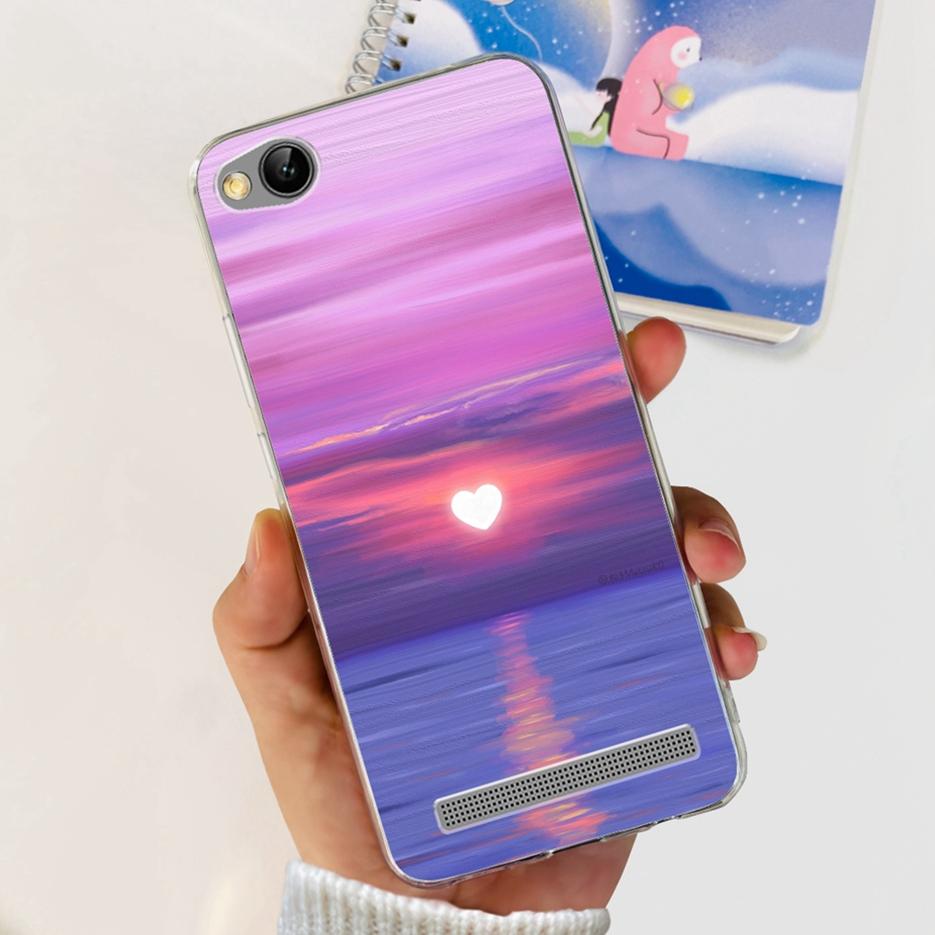 For Xiaomi Redmi 5A Case Redmi 4A Stylish Painted Cover Soft Slim Phone Case For Xiaomi Redmi 4A 5A Redmi5A Back Cover TPU Funda