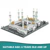 2274PCS World Famous Architecture Arab Mecca Mosque Building Blocks Large scale Model Assembly Bricks Small Particle Bricks Gift