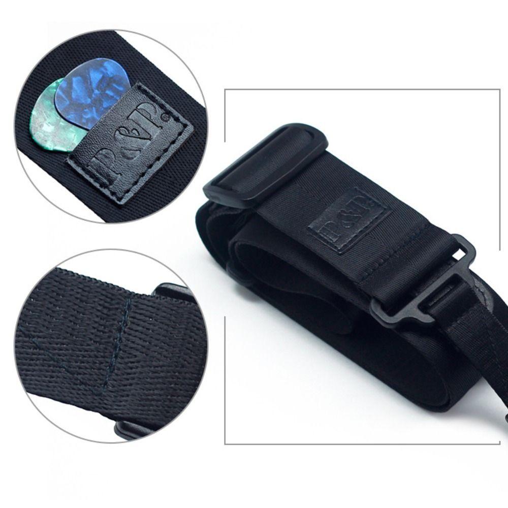 Adjustable Strap Electric Guitar Belts Nylon Guitar Shoulder Belt Folk Electric Guitar
