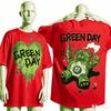 Green Day Hayran Hediyesi Tişört Unisex Unisex Harajuku Oversize Unisex Kısa Kollu Sokak Giyimi Yüksek Kalite Çiftler Rahat Yumuşak
