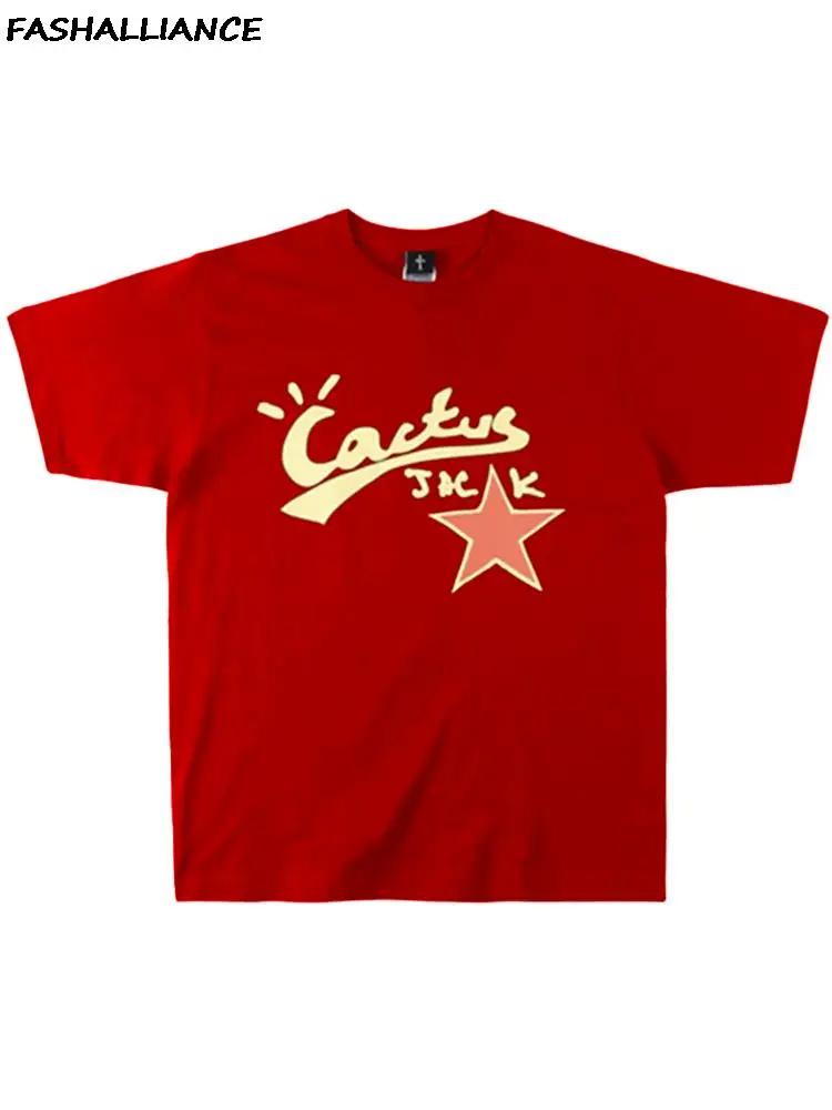 

Cuctus Jack 100% Hip Hop Tshirt for men Tour Short Sleeve Basic Couple Loose Short Sleeve T-Shirt women#Color XXXXXL