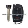 4-Tasten Klappautoschlüsselgehäuse Ersatz für Hyundai