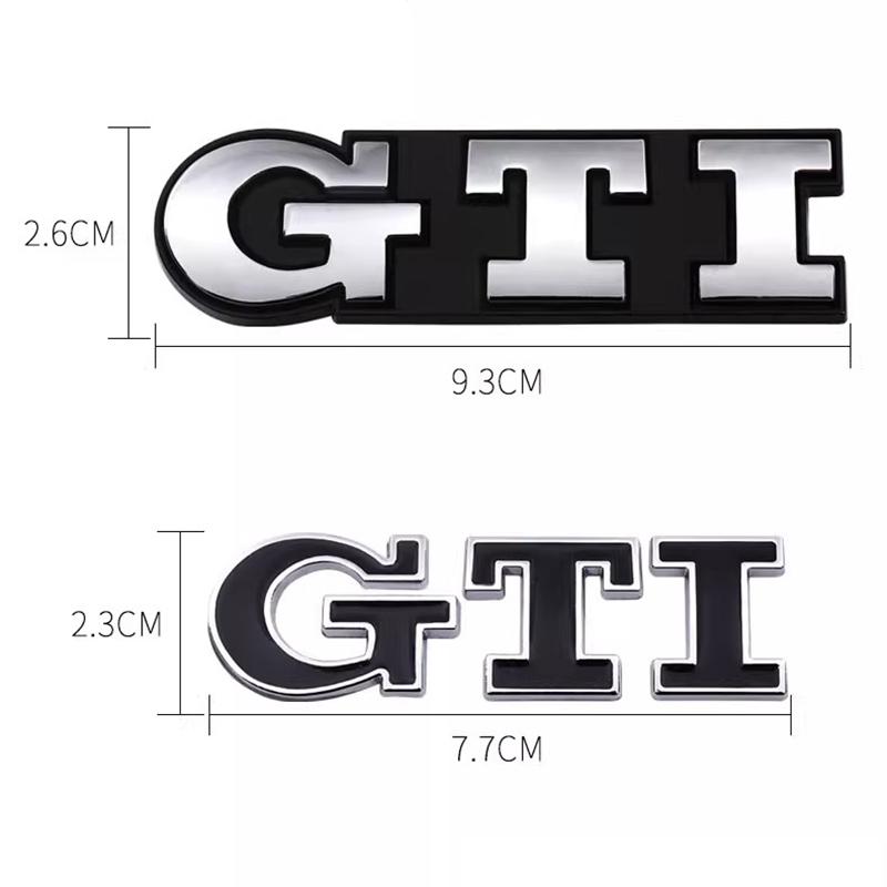 2026 Heiß Für VOLKSWAGEN VW 3D Metall Auto Kofferraum Aufkleber Kühlergrill Logo GTI Emblem Abzeichen Für Volkswagen Polo Golf 4 5 6 7 8 Mk4 Mk5 MK6