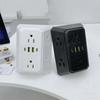 Flame-Retardant Material Multi Port Expander Multiple USB Ports USB Charger Socket for US Daily Use
