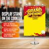 Adjustable POP Poster Stand Retractable Display Stand  Retail Shop Market Stall Advertising