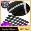 Car Stickers For Alfa Romeo 4pcs Aluminum Car Badge Wheel Rim Sticker Accessories for Alfa Romeo 147 166 Sportwagon Giulietta Mi