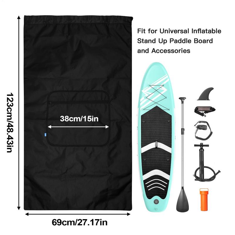Surfboard Sock Portable Oxford Lightweight Surfing Board Bag Anti-Scratch Stand-Up Paddleboarding Equipment For Outdoor Airplane