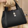 Top Layer Cowhide Large Capacity Tote Bag 2025 New Handbag Basket Bag Single Shoulder Handheld Crossbody Bag Genuine Leather