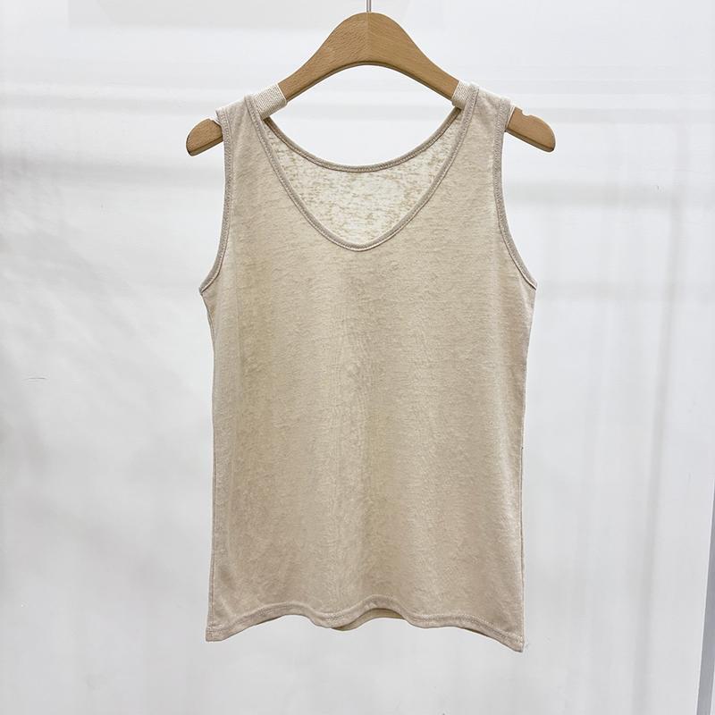 Women's Summer Loose Slimming Sheer Vest Top