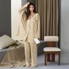 Set Pigiama da Donna Pigiama Caldo Maniche Lunghe Pantaloni Lunghi Autunno e Inverno Pigiama Casual Pigiama Morbido Pigiama Comodo Ragazze Comode