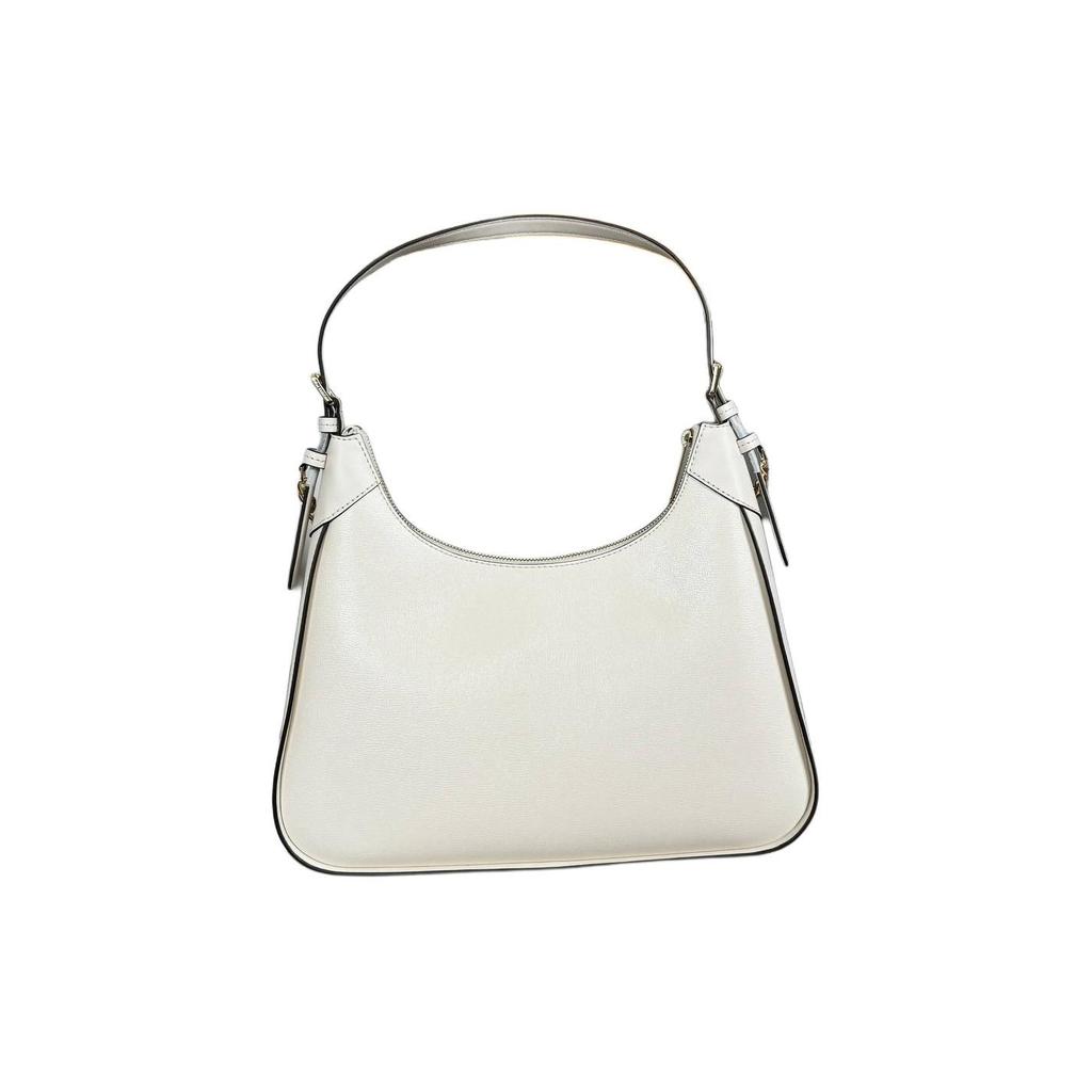 Michael Kors MK Wilma Logo Leather Tote Shoulder Bag Large Women Handbags Cream 35H3G3WL3L-LTCREAM