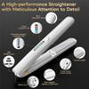 Mini Cordless Hair Straightener And Curler Portable Travel Hot Tool Cordless USB Charging Straight Curl Support