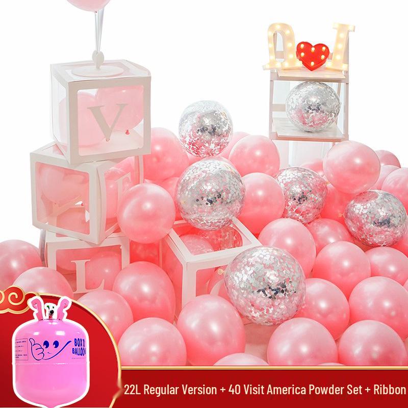 Helium & Nitrogen Tanks with Air Pump for Balloons - Small & Large Sizes for Party Decorations