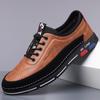 2024 Frühling und Herbst Neue Herren Freizeitschuhe Leder Herrenschuhe Vielseitige Mode Lederschuhe Herren 45 Übergröße 50