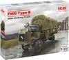 ICM 1/35 Scale World War I US Army Truck FWD Type B Plastic Model 35655