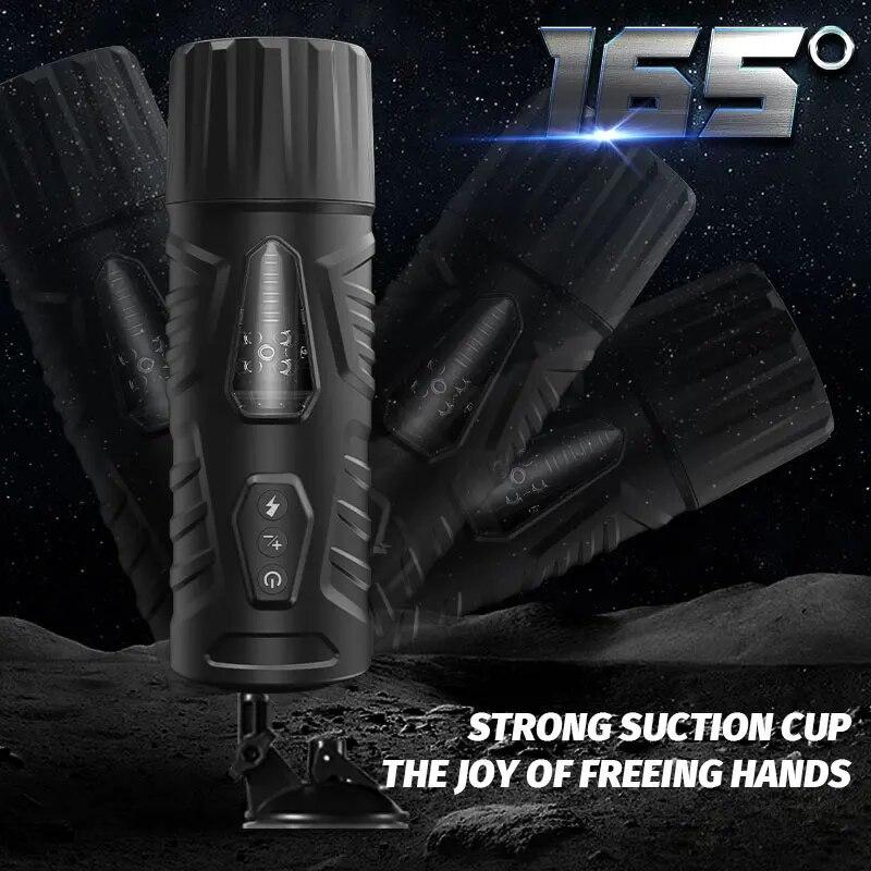 Automatic Male Masturbator Men's Sex Toy 7 Telescopic and Rotating Modes Penis Stimulation of Vulva and Vagina Blowing Penis Time-lapse Exercise