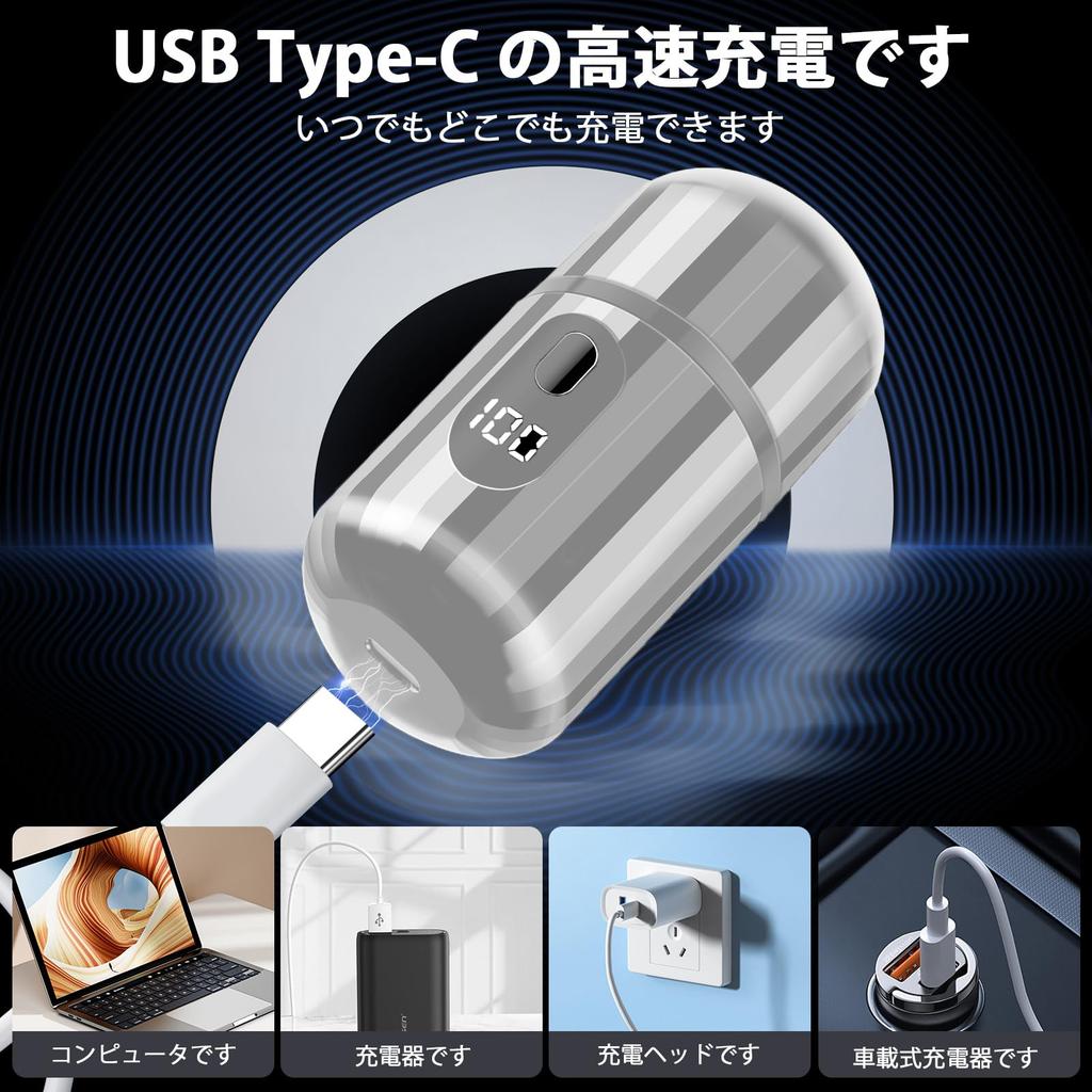 New LYBHDM Super Powerful Compact Electric Rotary Close IPX7 Portable Shaver for Business Keep In the Birthday Gift for [2025 Motor] Shaver, 6-Blade