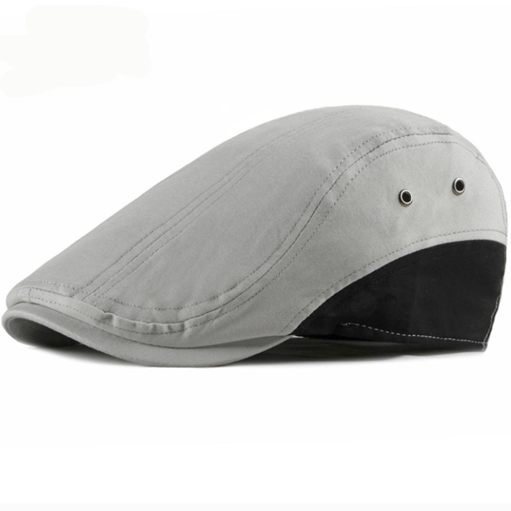 HT4622 Berets Spring Summer Sun Cap Men Women Vintage Patchwork Artist Painter Beret Hat Male Female Ivy Flat Cap Mens Beret Cap