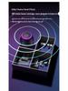 Portable Bluetooth Speaker with Colorful Lighting and Subwoofer for Outdoor Parties (Bluetooth 5.3)