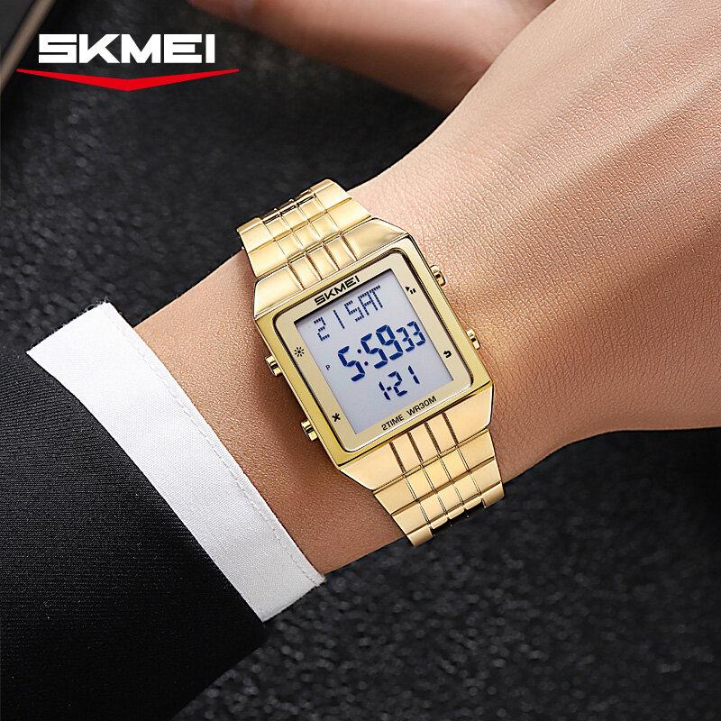 SKMEI Outdoor Sport Watch Men Digital Watches 3Bar Waterproof Alarm Clock Fashion Men Digital Watch montre homme 2335