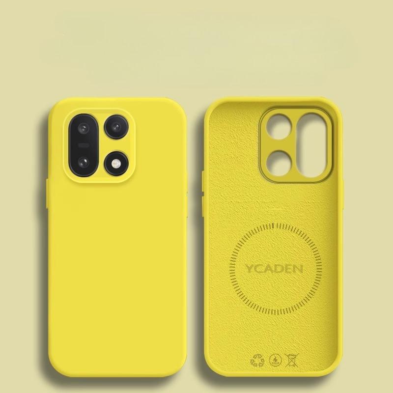 Per Custodia in Silicone Liquido Per Oneplus 1 Pelle Morbida Liscia Magnetica Ricarica Wireless Cover Paraurti Per Oneplus 1 1+1