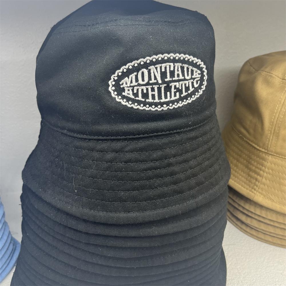 Neuer bestickter Eimerhut Damen Freizeit Vielseitig Waschbeckenhut Reisevisier