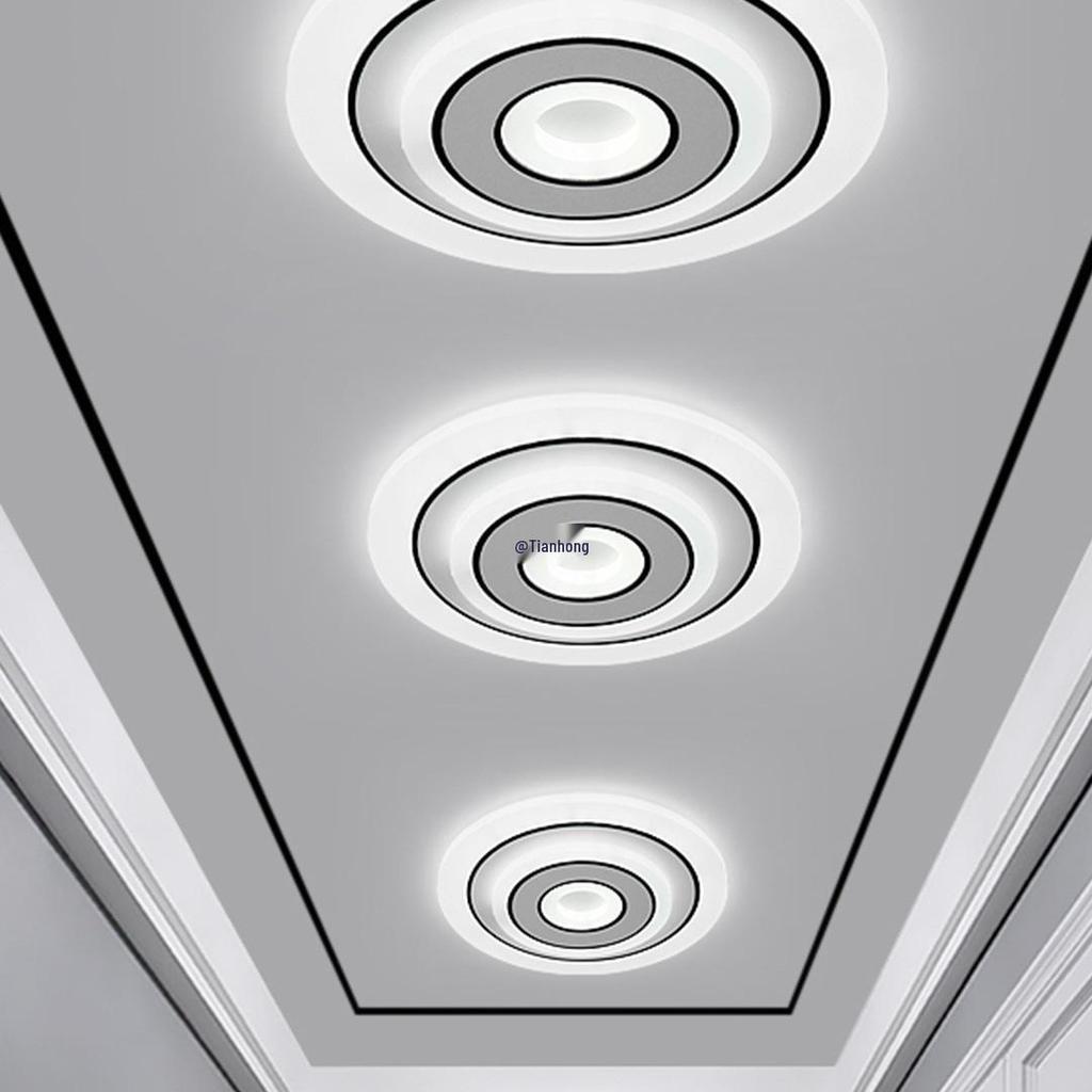 Round Surface Mounted Ceiling Light for Corridor, Entrance, Hallway, Balcony, and Foyer
