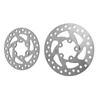 2 Pcs Brake Disc 110mm and 120mm Stainless Steel Disc Brake Rotor for Replacement