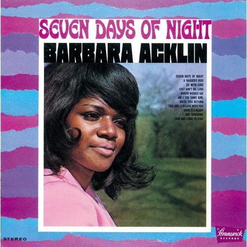 CD BARBARA ACKLIN - Seven Days Of Night CDNP1194 BRUNSWICK 2025 Japan Obi Soul/Funk