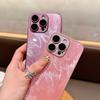 Premium jednokolorowe etui na telefon z gazy piórkowej pasujące do iPhone 16 Pro Max 15 14 Plus 13 12 Pro z osłoną ochronną na obiektyw