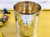 Electroplating Glass Candle Holder Custom Glass Candle Holders Rose Gold Electroplated Glass Candle Holders