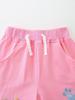 European & American Style Girls' Summer Cotton Sports Shorts - Casual Fit for Kids