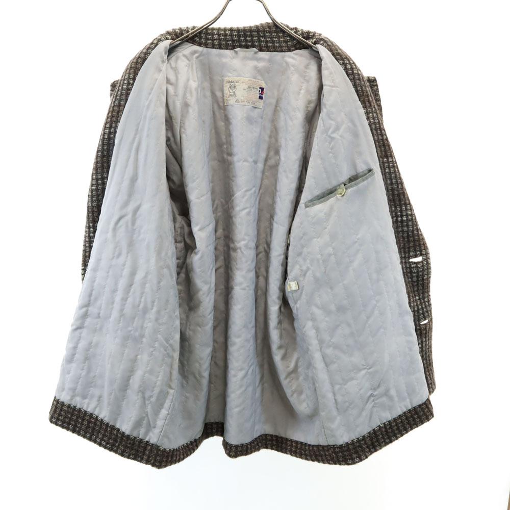 Hilda Ltd 80er Jahre Hergestellt in Island, Vintage, Japanischer Standardstrick Blazer Herren Gebraucht