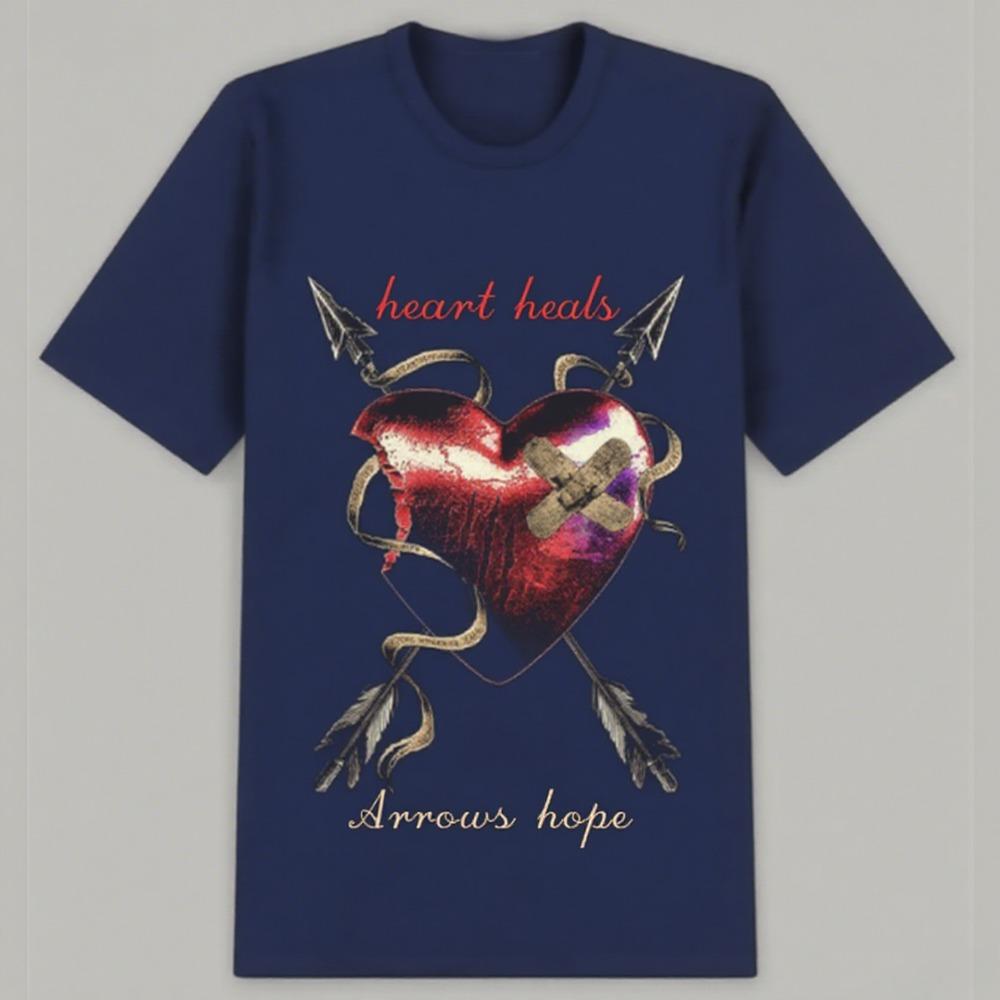 

Street Style Couple Women s New Emerging Art Daily Style Trend Printing Cotton Short-sleeved T-shirt Tide Brand Breathable Tops S