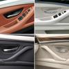 For BMW F10 F11 Car Inner Handle Interior Door Panel Driver's Window Switch Frame Storage Box Sets for BMW 5 Series 520 528 535