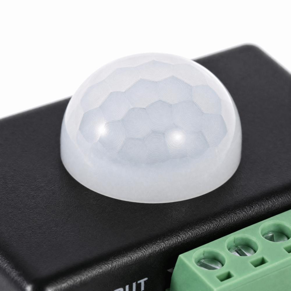 3.0*1.8*1.3in Motion Sensor LED Switch DC 12V/24V Infrared PIR Motion Sensor  LED Strip Lighting