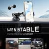 Night Light Wireless Car Charger Auto Car Mount Phone Holder For iPhone Samsung Xiaomi Infrared Induction Fast Charging Station