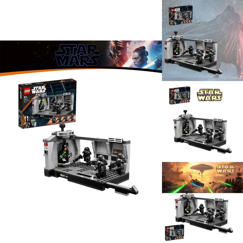 Star Wars Building Blocks Mini Figures Toy Gift For Kids Plastic Material 26*19*4.5cm Packaging Box Size