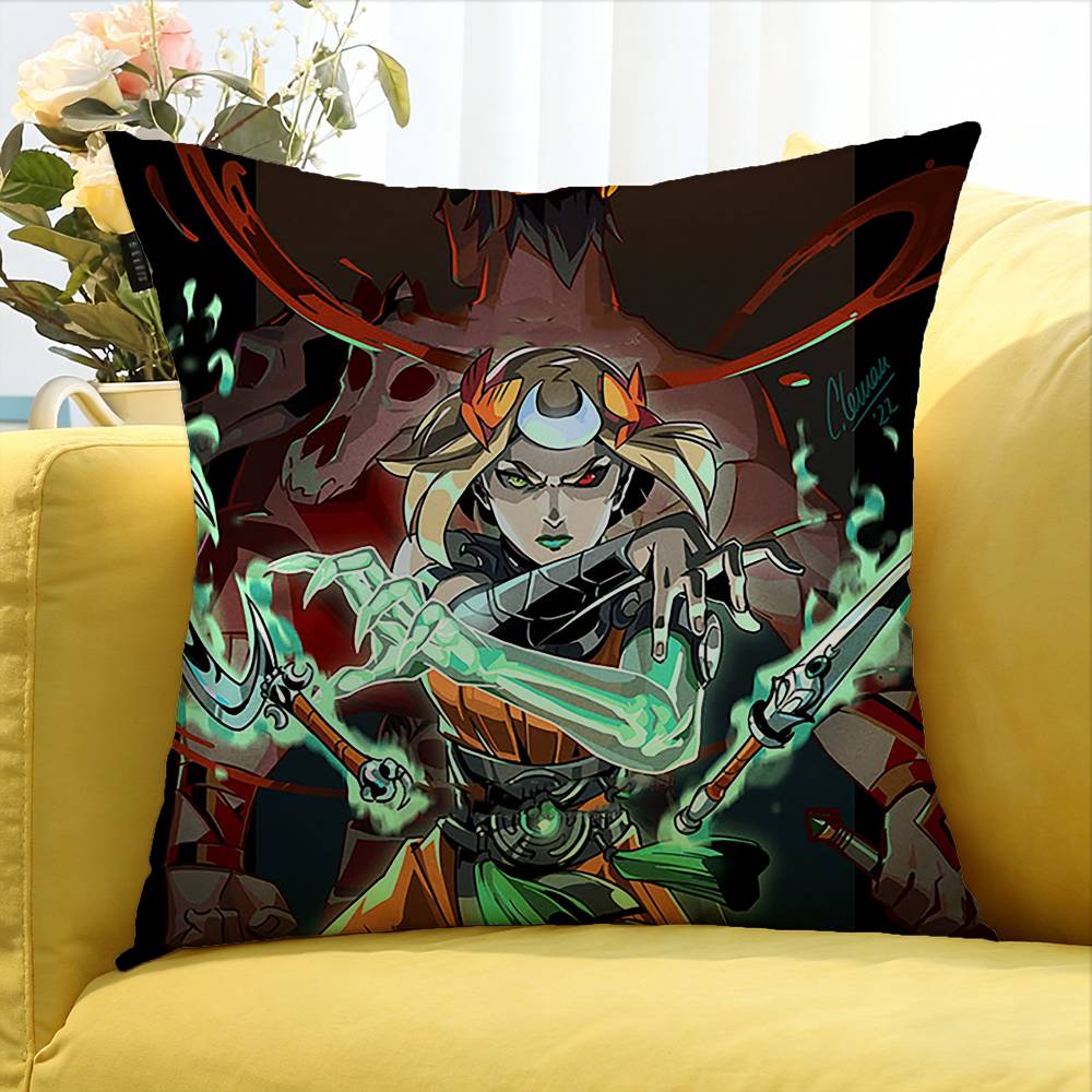 Hot H-Hades 2 Game Various Sizes Square Pillow Case For Car Home Bedchamber Decor