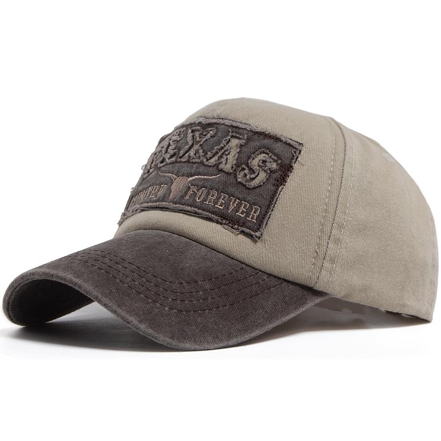 Fashion Men Baseball Cap Vintage Washed Cotton Embroidery Hip Hop Hat Summer Truck Cap Outdoor Casual Women Sun Visor Adjustable