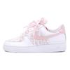 Air Force 1 Skateboard-Schuhe Damen Low-Top Rosa/Weiß DD8959-100(Team25-XSC)