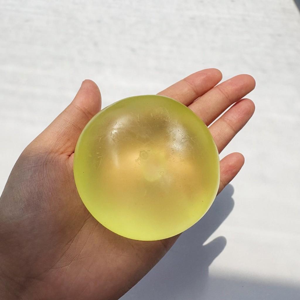 Handcrafted Coconut Oil Stress Ball With Sensory Grip For Kids And Teens