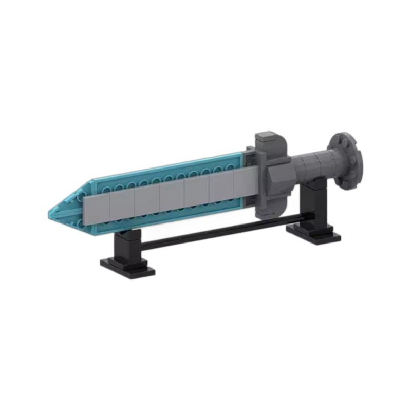 Compatible With Building Block Creative Lightsaber, Yuewang Goujian Sword Puzzle Boy Assembly Model Gift Ornament