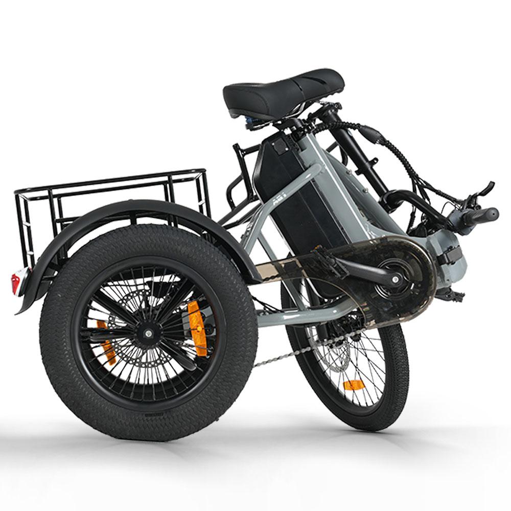 Cysum AG1 Pro All-Terrain Electric Tricycle 48V20AH Battery 750W Motor 150KM Range Cargo Electric Bicycle For Unisex