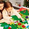 DIY Felt Christmas Tree Set With Ornaments Plus For Home Wall Hanging Felt Christmas Craft Kits Xmas Decoration Party Gifts