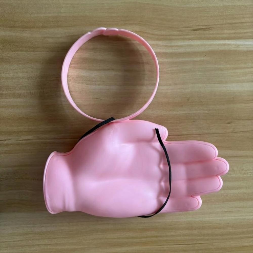 UV Protection Hand Shaped Visor Adjustable Sun Protection Cap Palm Visor Headband  Gag Gift