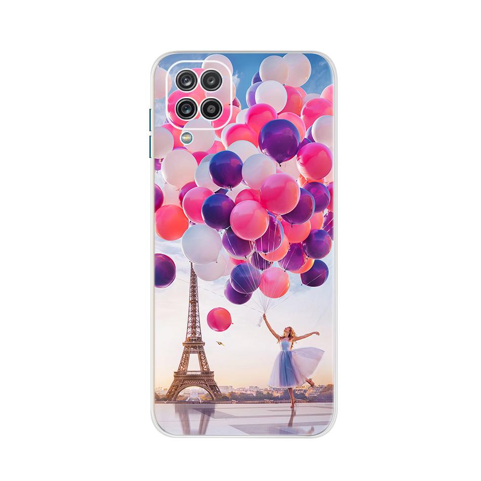 For Samsung Galaxy A12 A13 Case Silicon Soft TPU Back Cover Phone Cases For Samsung A12 A 12 SM-A125F A13 4G Case Bumper Funda
